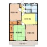 ユーミーパークサイド 3DKの間取り