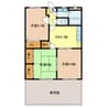 サザンヒル 3DKの間取り
