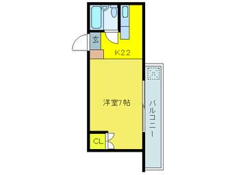 間取図 ハイツＰＡＬ
