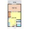 ハイツＰＡＬ 1LDKの間取り