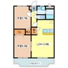 神田レジデンス 2LDKの間取り
