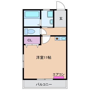 間取図 エバーグリーンＣ棟