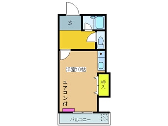 間取図 エバーグリーンＢ棟