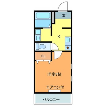間取図 Ｋ・Ｉハイツ