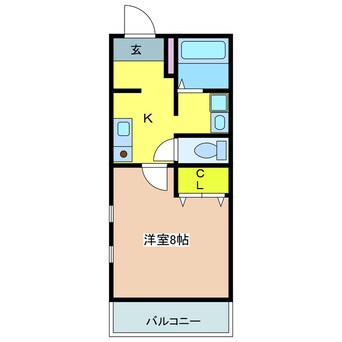 間取図 Ｋ・Ｉハイツ