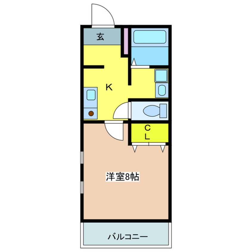 間取図 Ｋ・Ｉハイツ