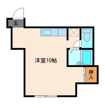 間取図 柳橋ビル（稗田）