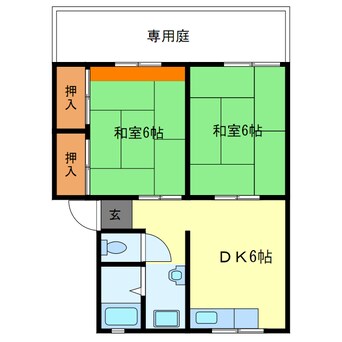 間取図 ソファレハイツⅠ