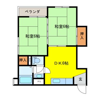 間取図 旭マンション