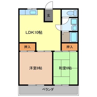 間取図 アパルトマン・モガ