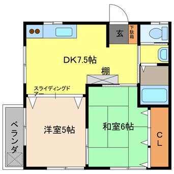 間取図 ＣＡＳＡピッコロ