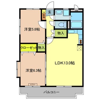 間取図 御所ノ瀬マンション