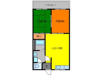 間取図 サンライズマンション