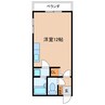 パレス・アネシス 1Rの間取り