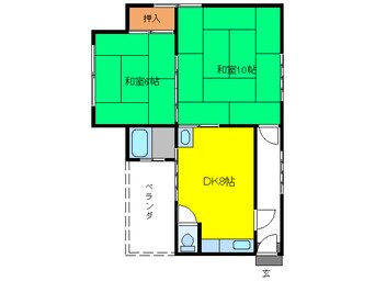 間取図 深見ビル