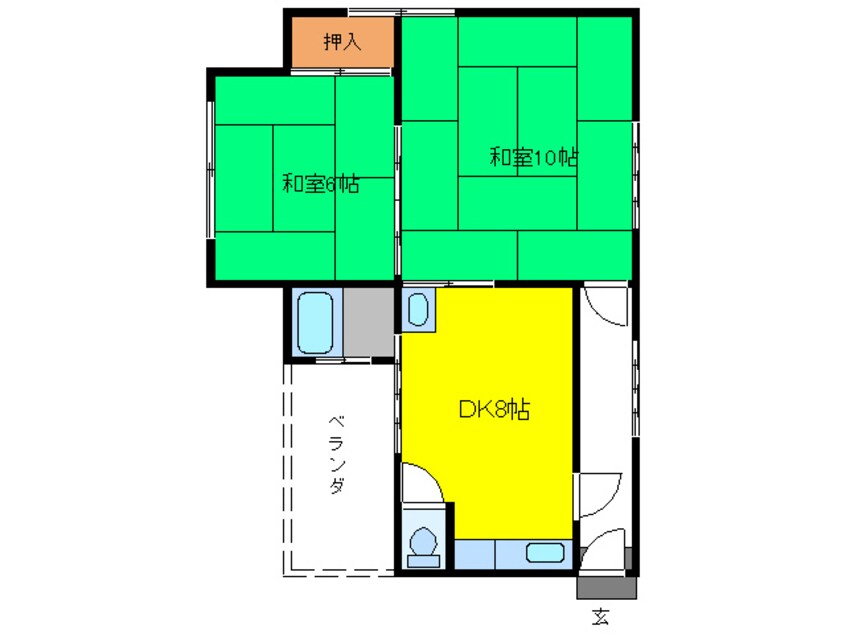 間取図 深見ビル