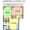 ソレイユshirahama 2DKの間取り