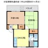 ソレイユshirahama 2DKの間取り