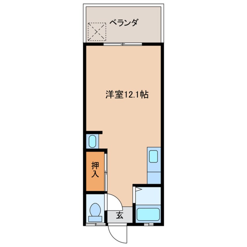 間取図 高見マンション