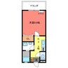 ann’sハウス 1Kの間取り