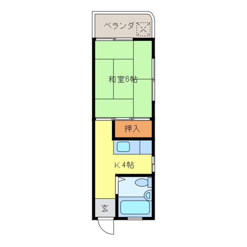 間取図 メゾン学園