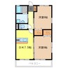 ＣｏＣｏ白浜 2DKの間取り