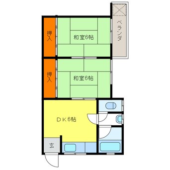 間取図 中澤マンション