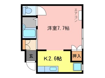 間取図 ライジングサン