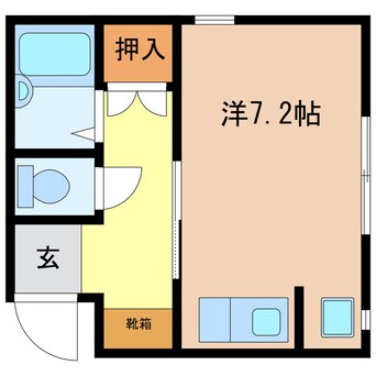 間取図 ライジングサン