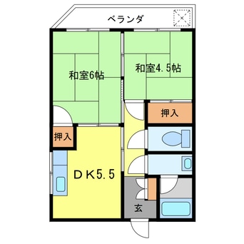 間取図 Ｓハイム