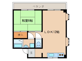 間取図 第二菖蒲谷マンション