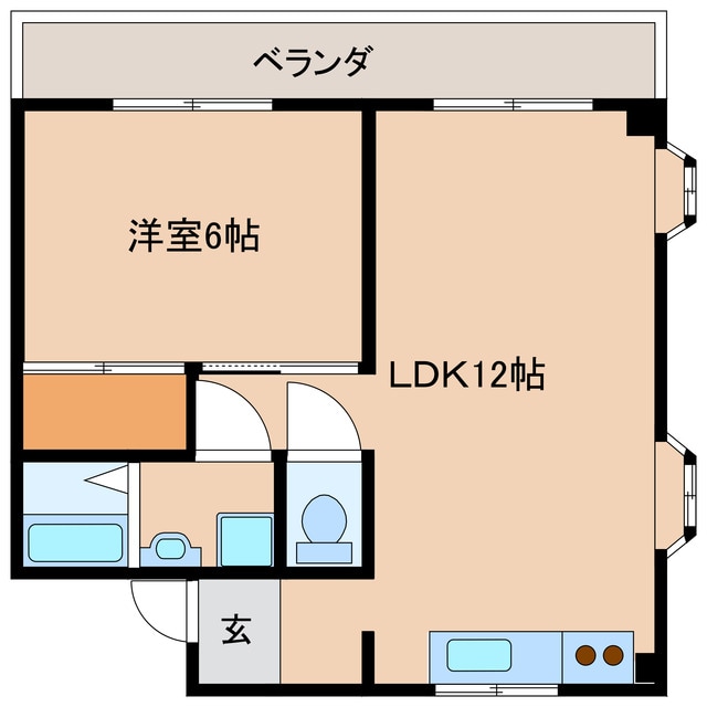 間取り図 第二菖蒲谷マンション