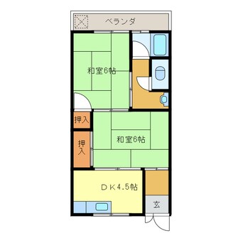 間取図 山口マンション