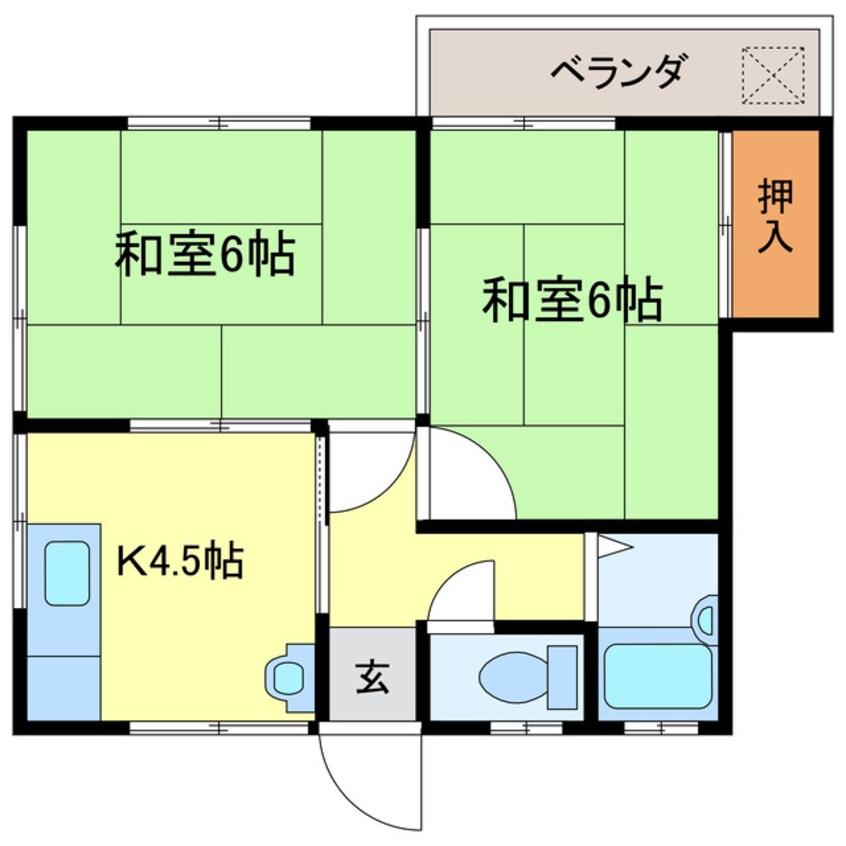 間取図 幸苑マンション