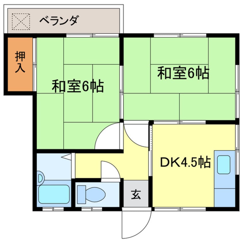 間取図 幸苑マンション
