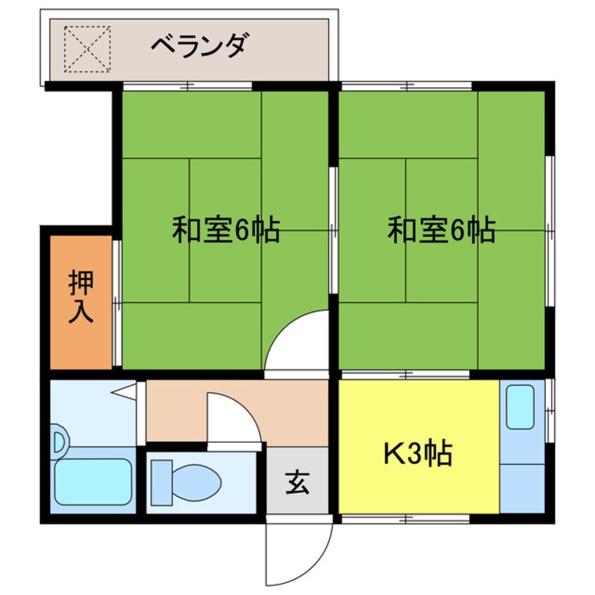間取図 幸苑マンション