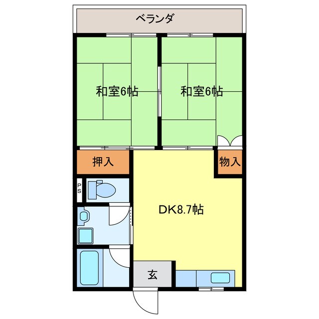 間取り図 ハイツ・イーストサイド