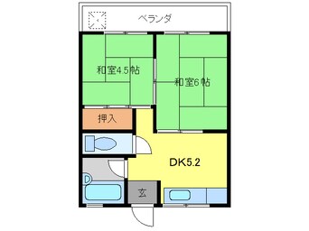 間取図 ヴィレッジ