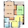メゾンド・アプリ 3DKの間取り