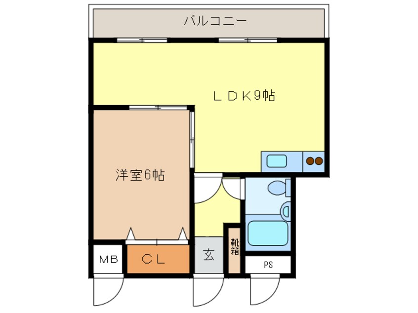 間取図 第三菖蒲谷マンション