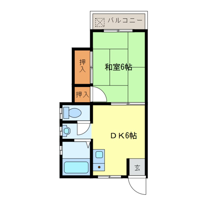 間取図 マンション三玄