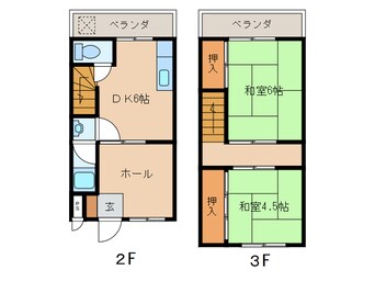 間取図 ビル槇山