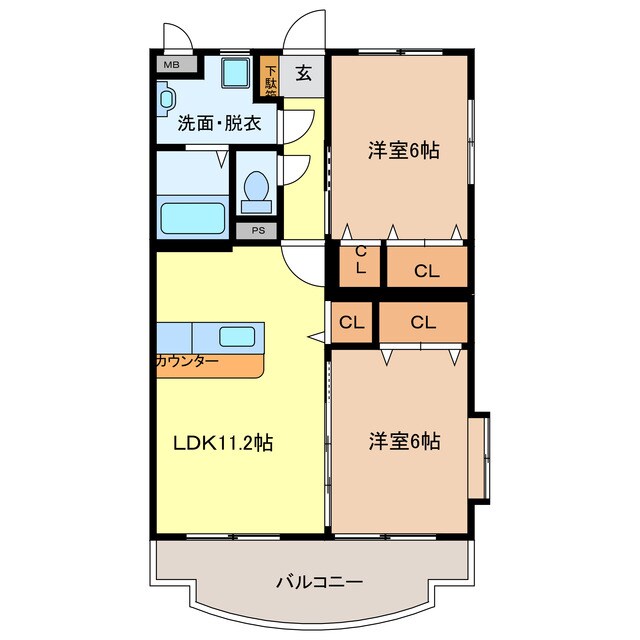 間取り図 ハートフルほしや