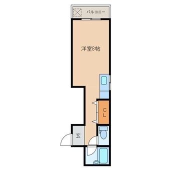間取図 バーディハウス湊