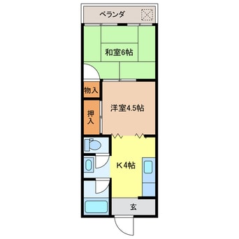 間取図 日新ハイツ
