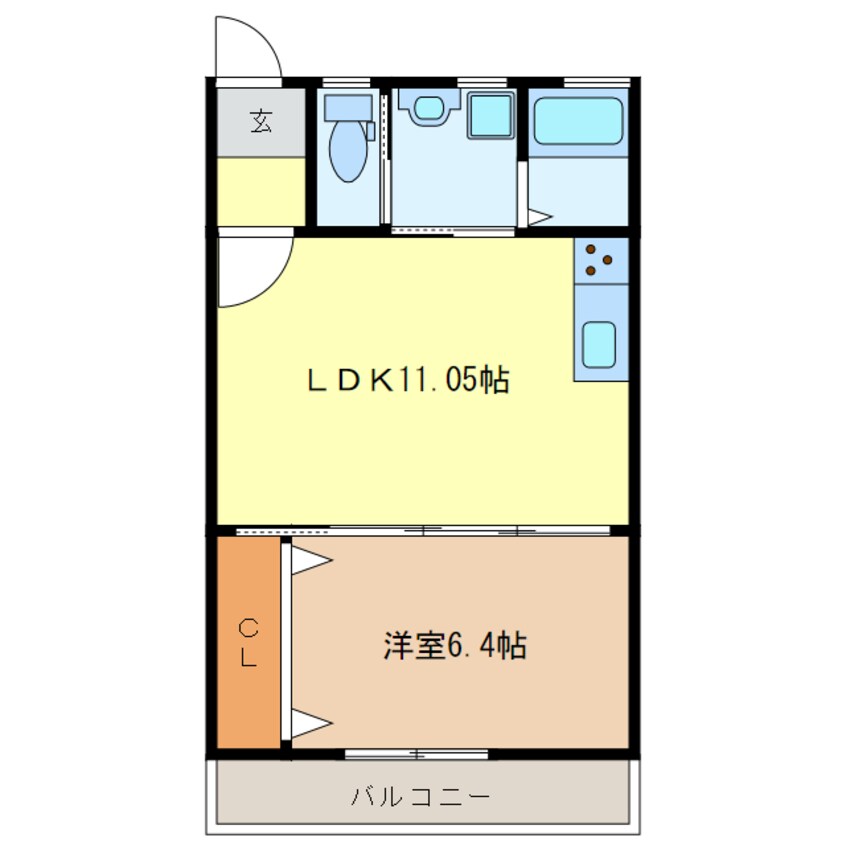 間取図 マンションEX　Ⅹ