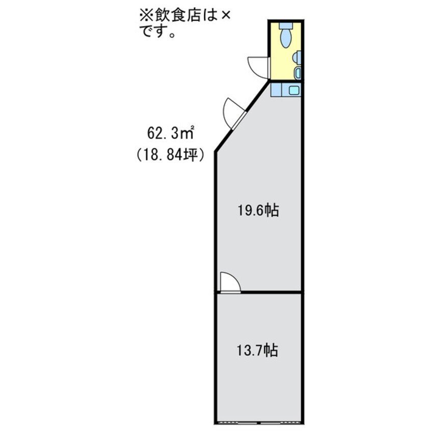 間取図 南新町町内会館