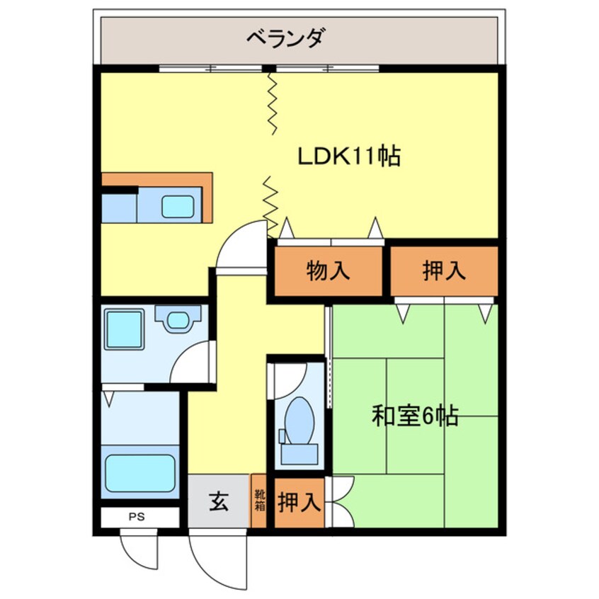 間取図 銀座壱番館