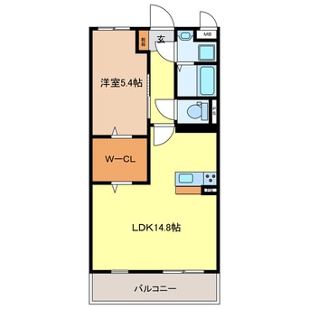 間取図 ハピネス万紀