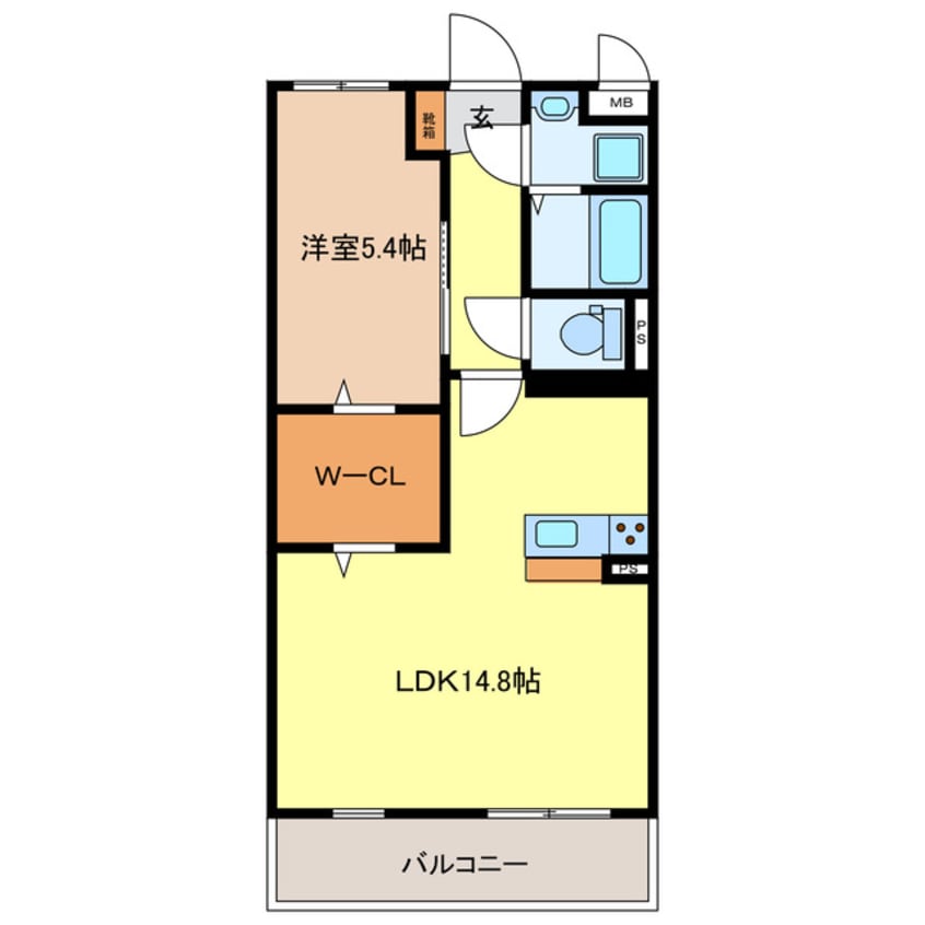 間取図 ハピネス万紀